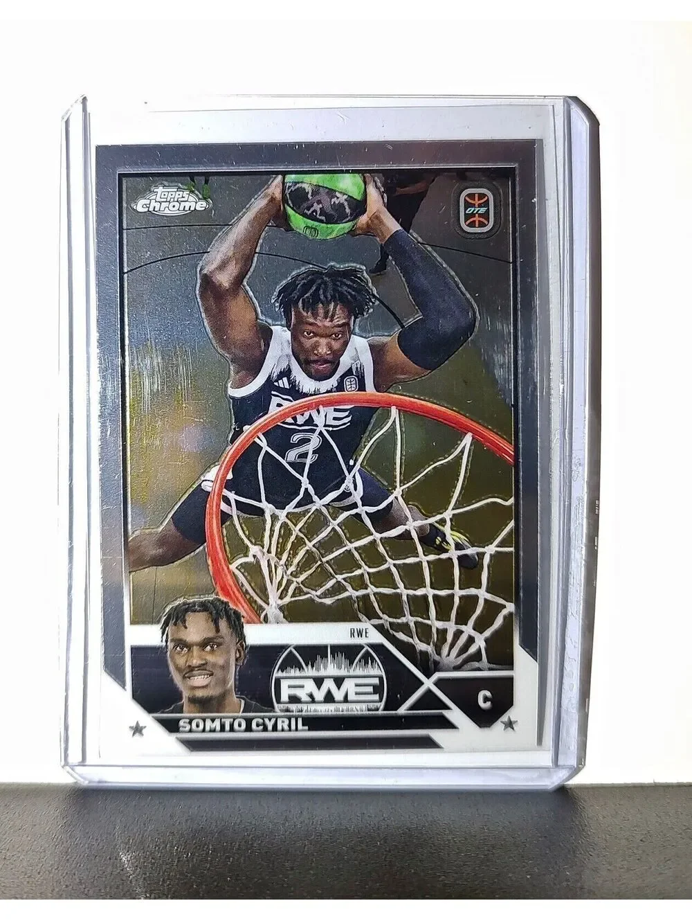 Somto Cyril 2023-24 Topps Chrome Overtime #98 Card RWE